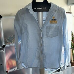 Sky Blue Old Navy Polo w/ Guinness Blonde logo